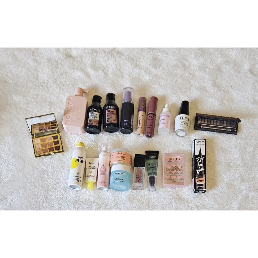 Zuru Mini Brands Ulta Beauty Shea Elf Truly Redken NYX Lot 19 Pieces
